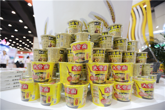 河南好小麥 中國好面食 中國優質面食領導品牌白象食品亮相首屆鄭州食博會